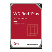 WD Red Plus 6TB NAS 3.5" SATA HDD/Hard Drive
