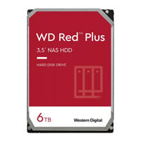 WD Red Plus 6TB NAS 3.5" SATA HDD/Hard Drive