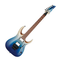 Ibanez High Performance RGA42HPTQM Blue Iceberg Gradation