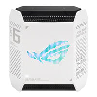 ASUS ROG Rapture Tri-Band GT6 AiMesh Ready White Gaming Router - Single