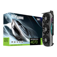 Zotac NVIDIA GeForce RTX 4070 12GB Trinity Ada Lovelace Graphics Card