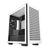 DeepCool CH370 WH Tempered Glass White Micro ATX Gaming Case