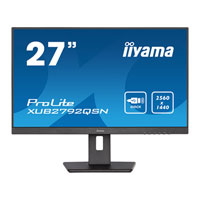 iiyama ProLite XUB2792QSN-B5 27" WQHD 75Hz IPS USB-C Dock Monitor