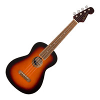 Fender Avalon Tenor Ukulele, Walnut Fingerboard, 2-Colour Sunburst