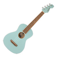 Fender Avalon Tenor Ukulele, Walnut Fingerboard, Daphne Blue