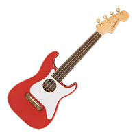 Fender FSR Fullerton Strat Uke, Fiesta Red