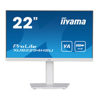 iiyama ProLite XUB2294HSU-W2 21.5" White Full HD 75Hz VA Monitor