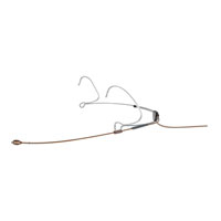 DPA 4466 CORE Omni Headset Mic, Brown, Microdot