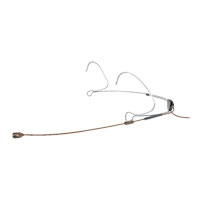 DPA 4488 CORE Directional Headset Mic, Brown, Microdot