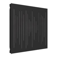 Vicoustic VicPattern Ultra Wavewood - Matte Black (Box of 3)