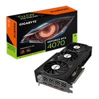 Gigabyte NVIDIA GeForce RTX 4070 12GB WINDFORCE OC Ada Lovelace Graphics Card