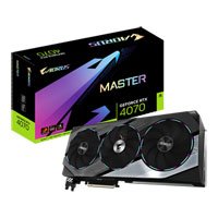 Gigabyte NVIDIA GeForce RTX 4070 12GB AORUS MASTER Ada Lovelace Graphics Card