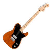 Squier - Paranormal Esquire Deluxe, Maple Fingerboard, Black Pickguard, Mocha