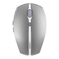CHERRY GENTIX BT Ambidextrous Optical Wireless Mouse Silver