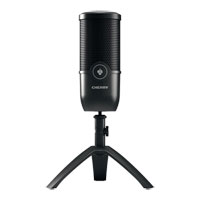 CHERRY UM 3.0 Black USB-C/A Shock Mount Desk Microphone
