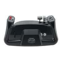 Open Box Flight Sim Yoke with builtin Throttle controls for PC from CH Products 200-615