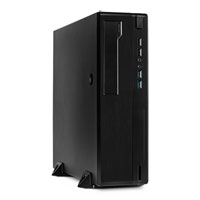 Inter-Tech IT-502 MicroTX Mini Desktop/Tower micro-ATX Case, Supports 1x 60mm Fans, USB 3.0 TFX