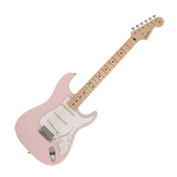 Fender Made in Japan Junior Collection Stratocaster, Maple Fingerboard, Satin Shell Pink