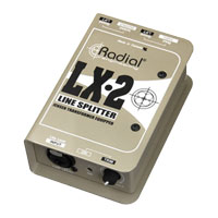 Radial LX2 Line-Level Splitter & Attenuator