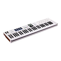 Arturia Keylab Essential 3 61 Note Controller Keyboard - White