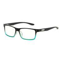 GUNNAR Optiks Cruz Anti Blue/UV Computer Glasses Onyx Teal, Clear Tint Unisex