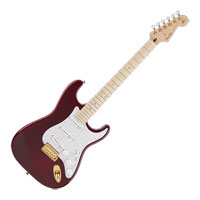 Fender Richie Kotzen Stratocaster, Maple Fingerboard, Transparent Red Burst