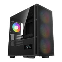 DeepCool CH560 Digital Tempered Glass Mid Tower Black Gaming Case