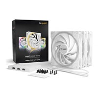 be quiet! Light Wings White 140mm ARGB PWM High Speed Triple Fan Pack