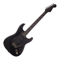 Fender Made in Japan Limited Hybrid II Stratocaster, Noir, Rosewood Fingerboard, Black