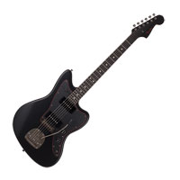 Fender Made in Japan Limited Hybrid II Jazzmaster, Noir, Black