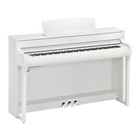 Yamaha CLP-745 Clavinova Digital Piano (White)