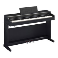 Yamaha YDP-165 Digital Piano - Black