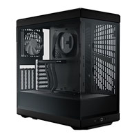 HYTE Y40 Black Panoramic Glass Mid-Tower ATX Case