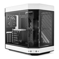 HYTE Y60 White 3-Piece Tempered Glass Dual Chamber Mid-Tower ATX Case