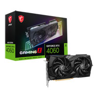 MSI NVIDIA GeForce RTX 4060 8GB GAMING X Ada Lovelace Graphics Card