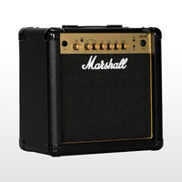 Marshall MG15R 15W Black and gold Guitar Combo with spring reverb