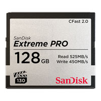 SanDisk Extreme Pro CFast 2.0 Card 128GB