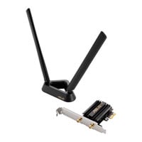 ASUS Tril-Band PCE-AXE59BT WiFi 6E/BT5.2 AX5400 MU-MIMO Wireless PCIe Add-In Card
