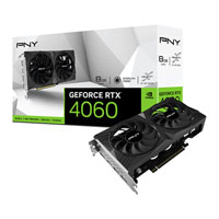 PNY NVIDIA GeForce RTX 4060 8GB VERTO Dual Ada Lovelace Graphics Card