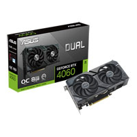 ASUS NVIDIA GeForce RTX 4060 DUAL OC 8GB Ada Lovelace Graphics Card