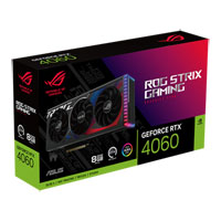 ASUS NVIDIA GeForce RTX 4060 ROG STRIX 8GB Ada Lovelace Graphics Card
