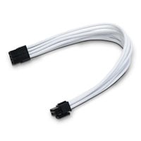 Xclio White 4+4 Pin Braided EPS Cable