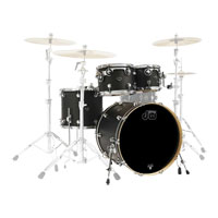 DW Performance Series 4-Piece 22" Shell Pack (Charcoal Metallic)