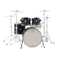 DW Design Shell Pack 10/12/16/22 - Black Satin