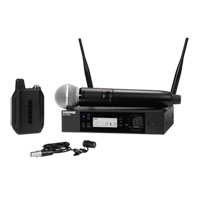 Shure GLXD124R+UK/85-Z4- Digital Wireless Combo System