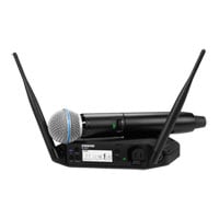 Shure -GLXD24+UK/B58-Z4 - Digital Wireless Handheld System with BETA®58A Vocal Microphone