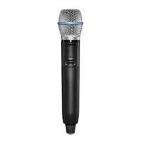 Shure GLXD2+/B87A-Z4 Digital Wireless Dual Band Handheld Transmitter with BETA®87A Vocal Microphone
