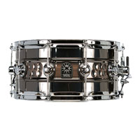 Natal 13" x 7" Beaded/Hammered Steel Snare Drum