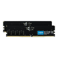 Crucial Black 64GB 4800MHz DDR5 ODECC UDIMM Memory Kit