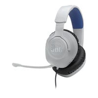 JBL Quantum 100P Wired Gaming Headset PC/Console - White/Blue